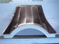 Copper Bay Roof With Arched Front