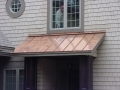 Copper Roof Awning