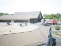 Standing Seam on shopping mall