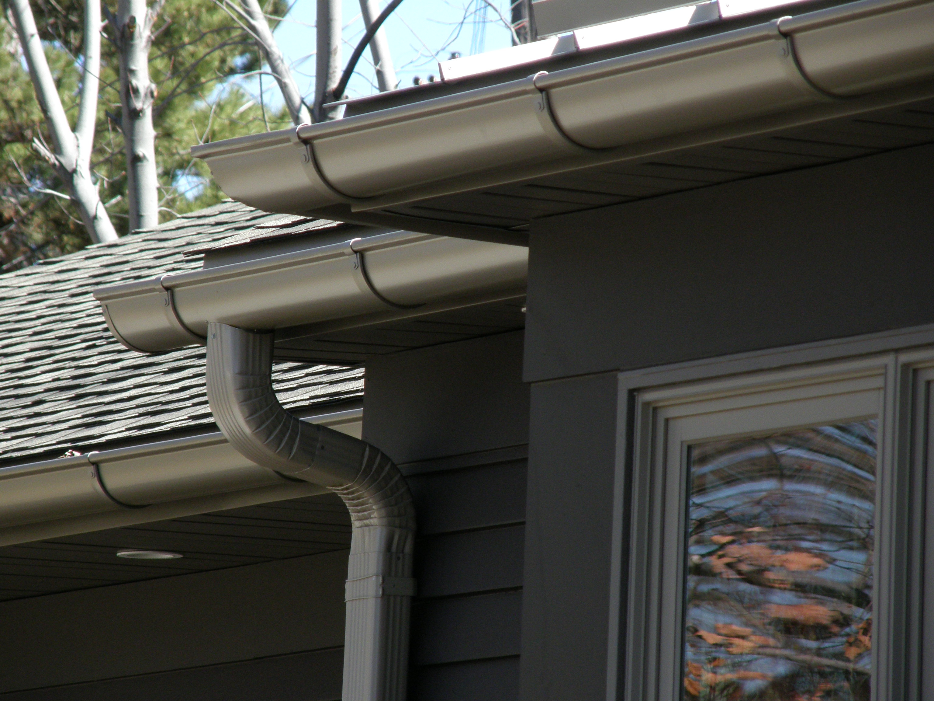 Mpls Half Round Gutter Installation, Half Round Gutters And Downspouts