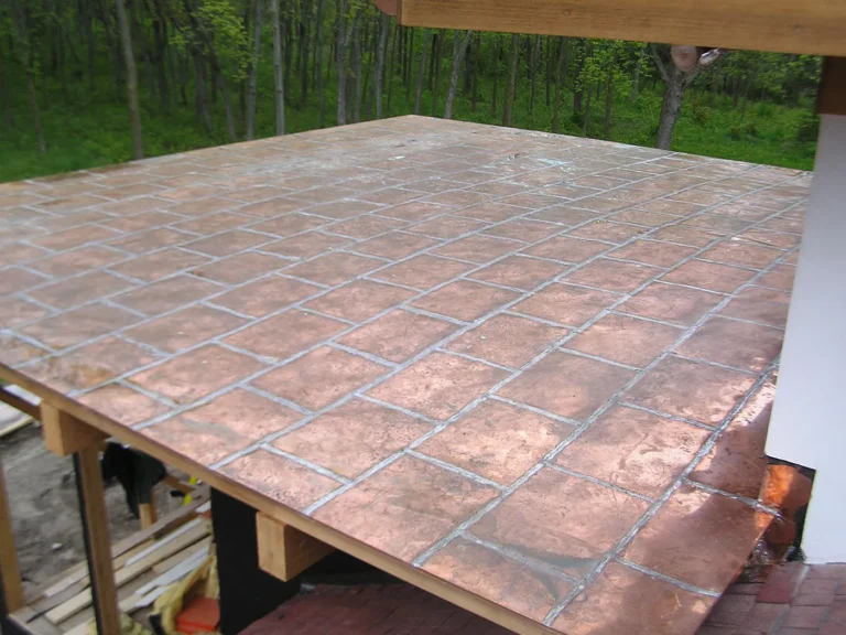 Sheridan Sheet Metal Co. - Copper Flat Seam Roof