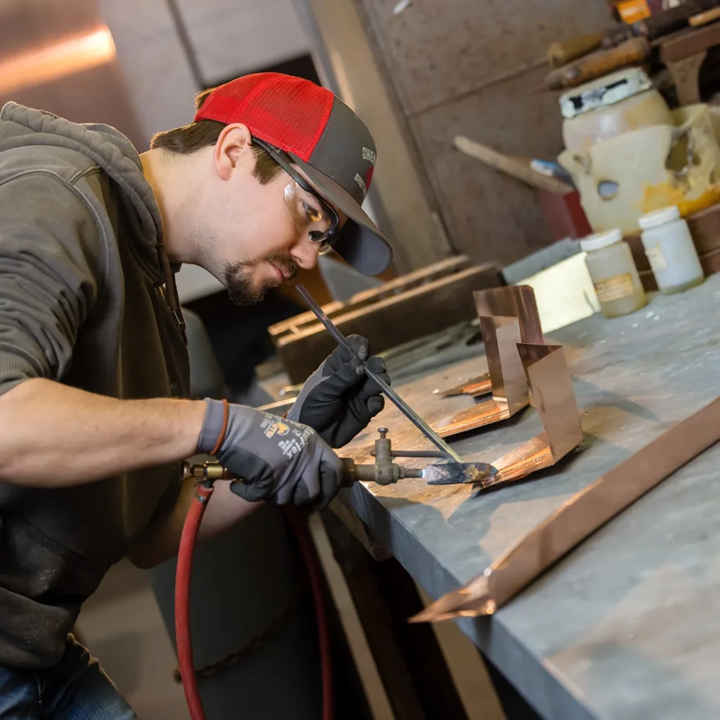 Sheridan Sheet Metal Co. team at work