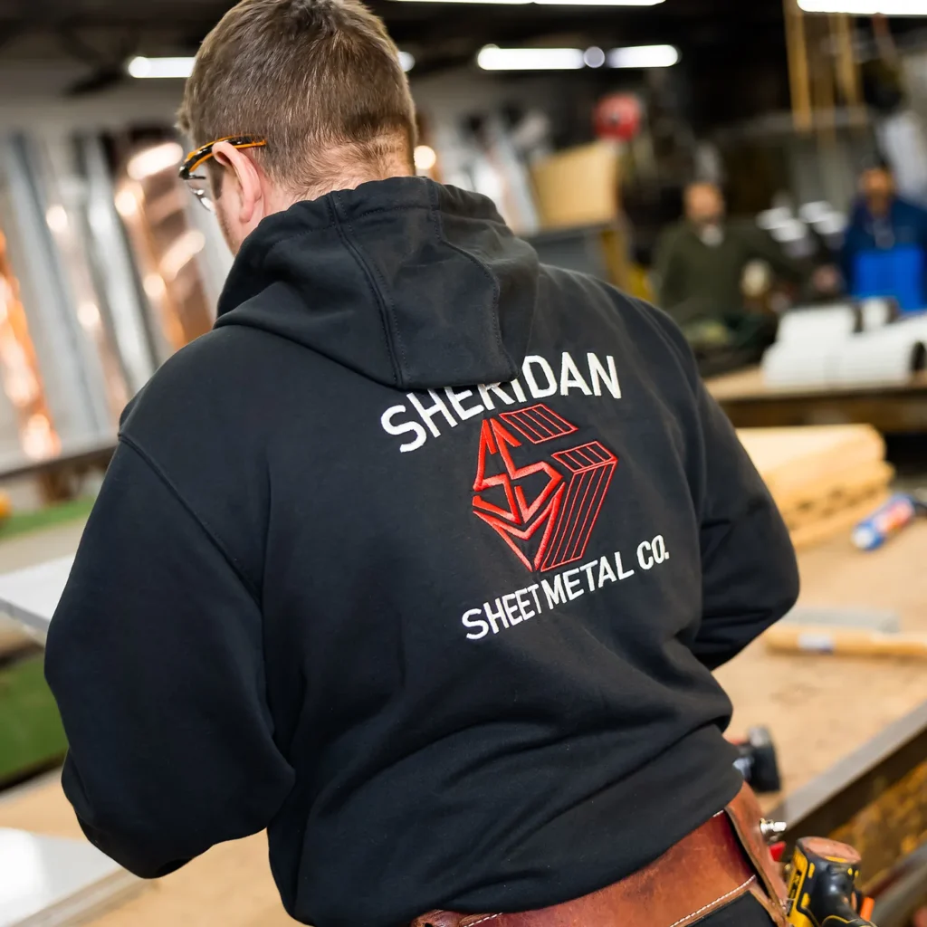 Sheridan Sheet Metal Co. team at work