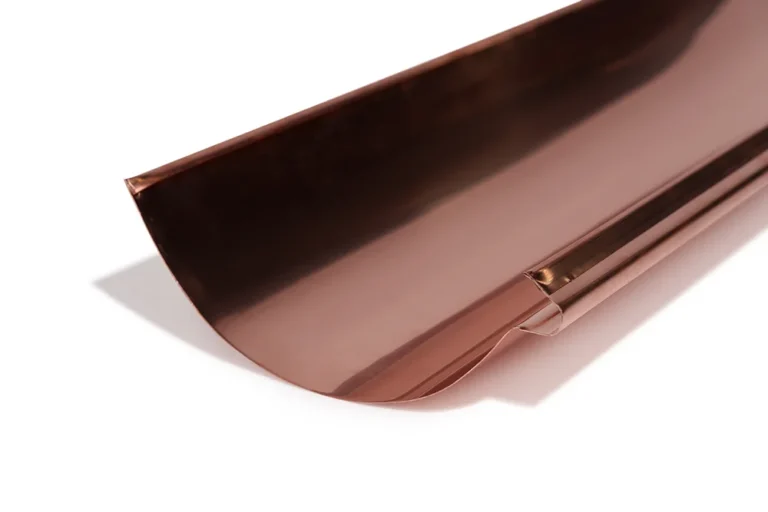 Sheridan Sheet Metal Co. Metal Roofing Product - Reverse Bead Half Round Gutter